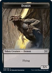 Demon // Germ Double-sided Token [Double Masters Tokens] | RetroPlay Games