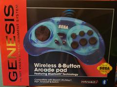 Wireless 8-button Arcade Pad - Sega Genesis | RetroPlay Games