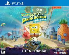 SpongeBob SquarePants Battle for Bikini Bottom Rehydrated [Fun Edition] - Playstation 4 | RetroPlay Games