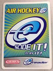 Air Hockey E-Reader Promo Card - GameBoy Advance | RetroPlay Games