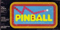 Pinball - Microvision | RetroPlay Games