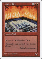 Wall of Fire [Fifth Edition] | RetroPlay Games