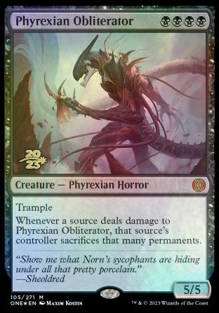 Phyrexian Obliterator [Phyrexia: All Will Be One Prerelease Promos] | RetroPlay Games