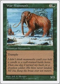 War Mammoth [Fifth Edition] | RetroPlay Games