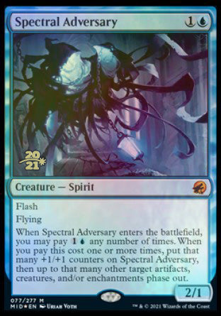 Spectral Adversary [Innistrad: Midnight Hunt Prerelease Promos] | RetroPlay Games