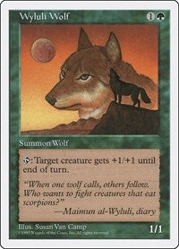 Wyluli Wolf [Fifth Edition] | RetroPlay Games