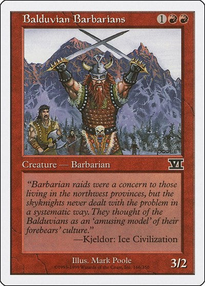 Balduvian Barbarians [Classic Sixth Edition] | RetroPlay Games