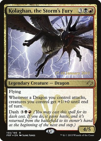 Kolaghan, the Storm's Fury [Fate Reforged Promos] | RetroPlay Games
