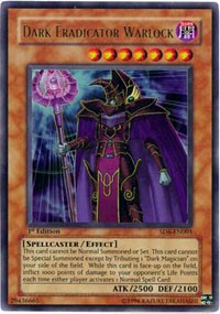 Dark Eradicator Warlock [SD6-EN001] Ultra Rare | RetroPlay Games