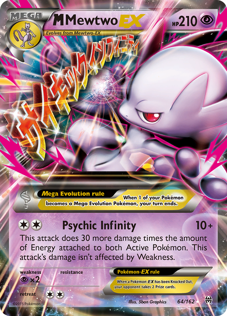 M Mewtwo EX (64/162) [XY: BREAKthrough] | RetroPlay Games