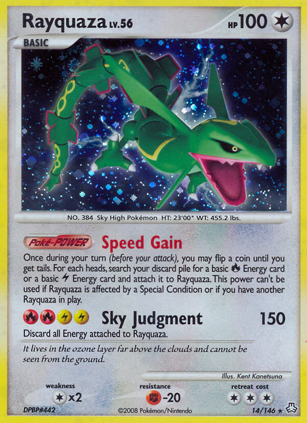 Rayquaza (14/146) [Diamond & Pearl: Legends Awakened] | RetroPlay Games