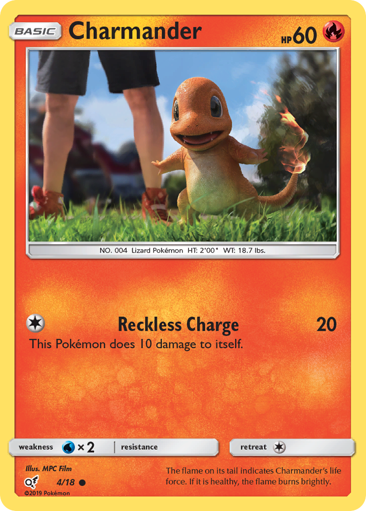 Charmander (4/18) [Sun & Moon: Detective Pikachu] | RetroPlay Games