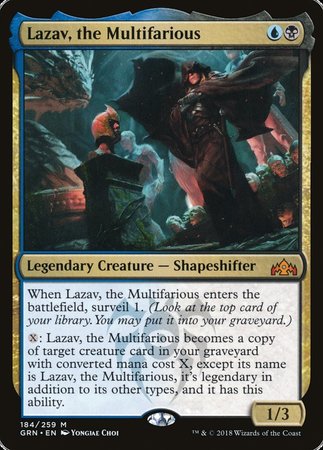 Lazav, the Multifarious [Guilds of Ravnica] | RetroPlay Games