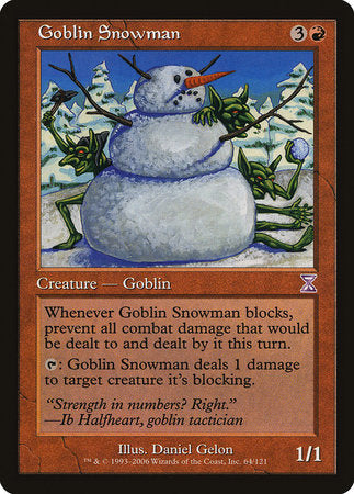 Goblin Snowman [Time Spiral Timeshifted] | RetroPlay Games