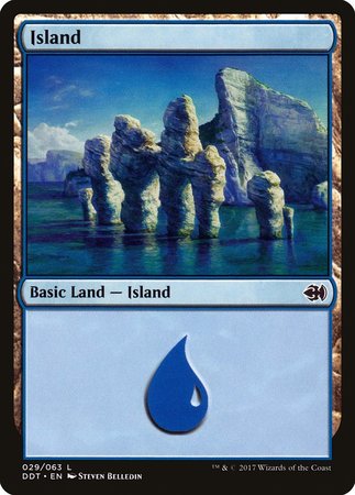 Island (29) [Duel Decks: Merfolk vs. Goblins] | RetroPlay Games