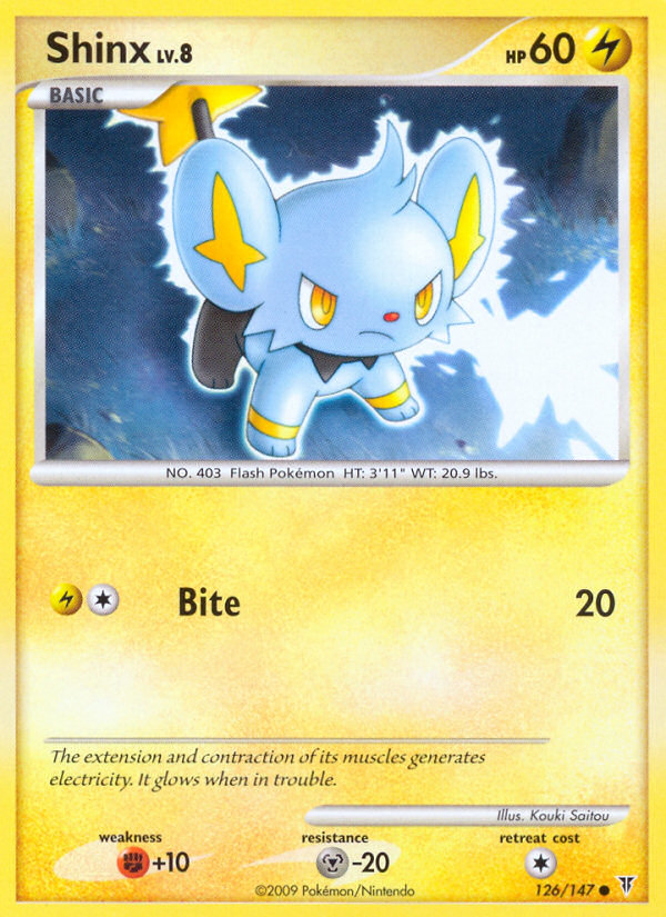 Shinx (126/147) [Platinum: Supreme Victors] | RetroPlay Games