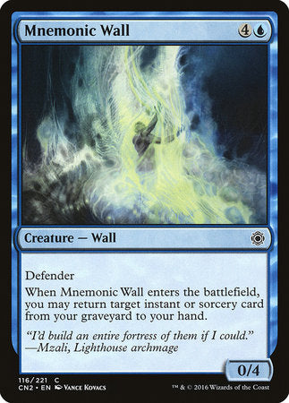 Mnemonic Wall [Conspiracy: Take the Crown] | RetroPlay Games