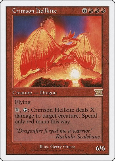 Crimson Hellkite [Classic Sixth Edition] | RetroPlay Games