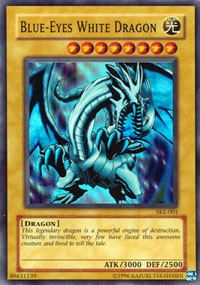 Blue-Eyes White Dragon [SKE-001] Super Rare | RetroPlay Games