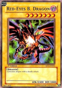 Red-Eyes B. Dragon [SD1-EN002] Common | RetroPlay Games