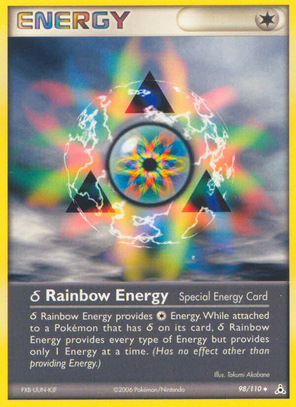 Rainbow Energy (98/110) (Delta Species) [EX: Holon Phantoms] | RetroPlay Games