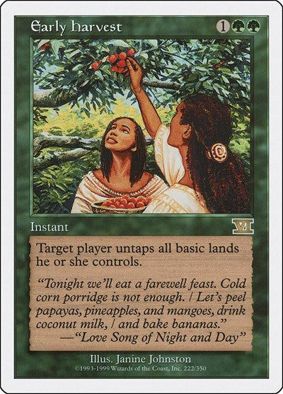 Early Harvest [Classic Sixth Edition] | RetroPlay Games