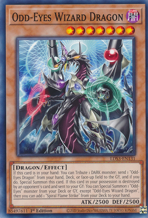 Odd-Eyes Wizard Dragon [LDS3-EN131] Common | RetroPlay Games