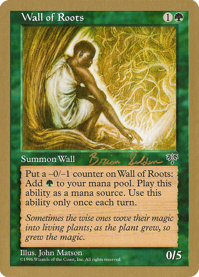 Wall of Roots (Brian Selden) [World Championship Decks 1998] | RetroPlay Games