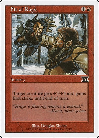 Fit of Rage [Classic Sixth Edition] | RetroPlay Games