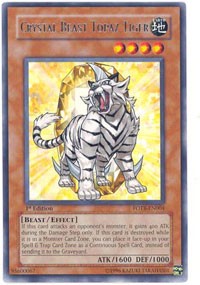 Crystal Beast Topaz Tiger [FOTB-EN004] Rare | RetroPlay Games