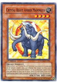 Crystal Beast Amber Mammoth [FOTB-EN005] Common | RetroPlay Games