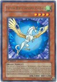 Crystal Beast Sapphire Pegasus [FOTB-EN007] Ultra Rare | RetroPlay Games