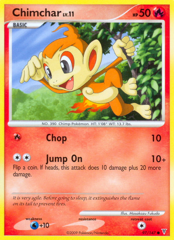 Chimchar (97/147) [Platinum: Supreme Victors] | RetroPlay Games