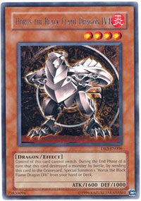 Horus the Black Flame Dragon LV4 [DR3-EN006] Rare | RetroPlay Games