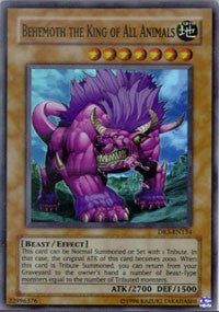 Behemoth the King of All Animals [DR3-EN134] Super Rare | RetroPlay Games