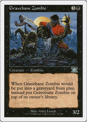 Gravebane Zombie [Classic Sixth Edition] | RetroPlay Games