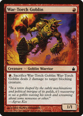 War-Torch Goblin [Ravnica: City of Guilds] | RetroPlay Games