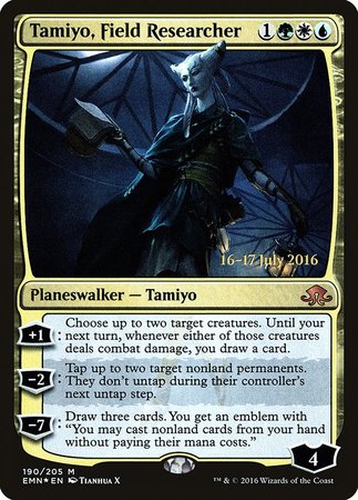 Tamiyo, Field Researcher [Eldritch Moon Promos] | RetroPlay Games