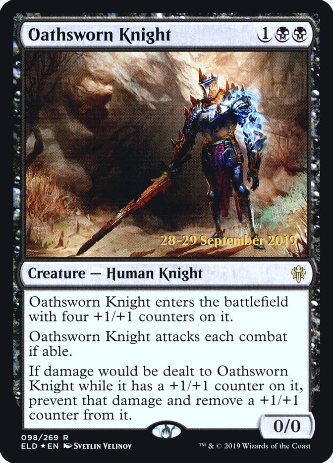 Oathsworn Knight  [Throne of Eldraine Prerelease Promos] | RetroPlay Games