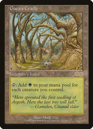 Gaea's Cradle [Urza's Saga] | RetroPlay Games
