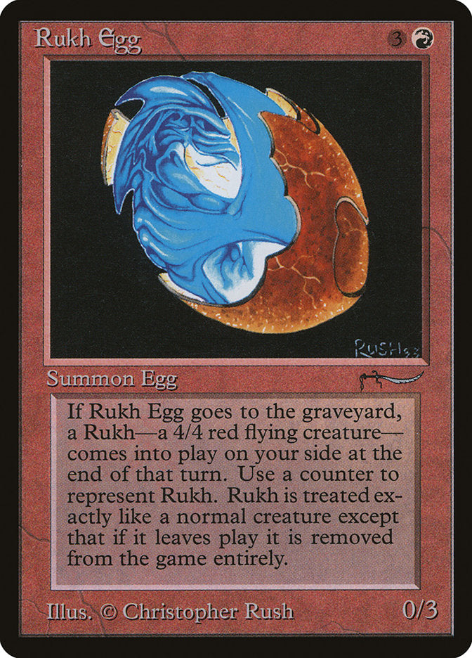 Rukh Egg (Dark Mana Cost) [Arabian Nights] | RetroPlay Games