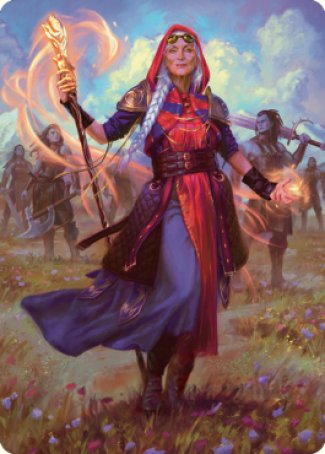 Jaya, Fiery Negotiator Art Card 1 [Dominaria United Art Series] | RetroPlay Games