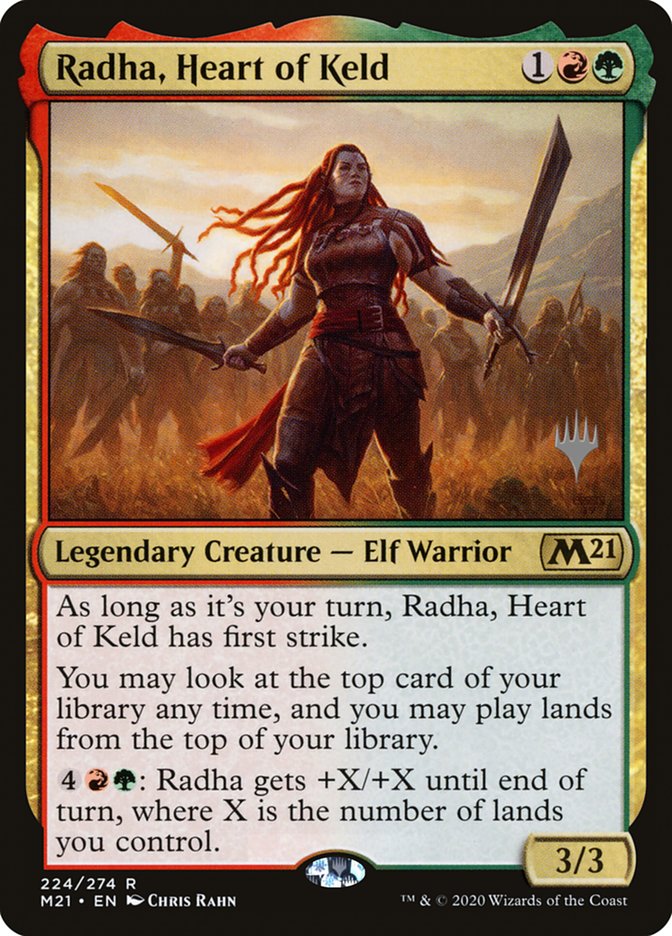 Radha, Heart of Keld (Promo Pack) [Core Set 2021 Promos] | RetroPlay Games