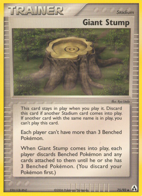 Giant Stump (75/92) [EX: Legend Maker] | RetroPlay Games