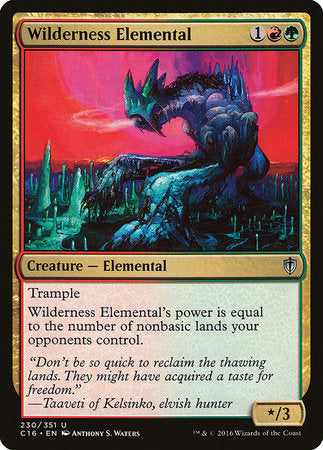 Wilderness Elemental [Commander 2016] | RetroPlay Games