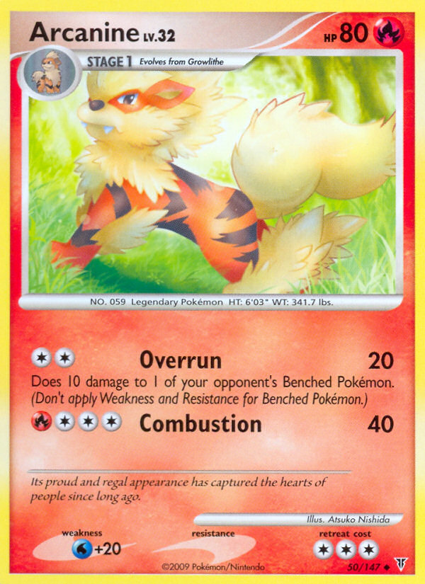 Arcanine (50/147) [Platinum: Supreme Victors] | RetroPlay Games