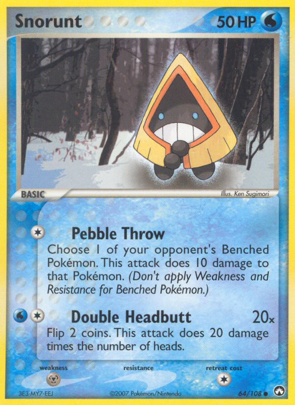 Snorunt (64/108) [EX: Power Keepers] | RetroPlay Games