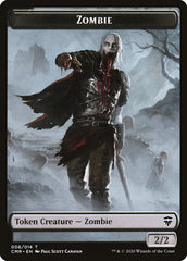 Salamander Warrior // Zombie Token [Commander Legends Tokens] | RetroPlay Games