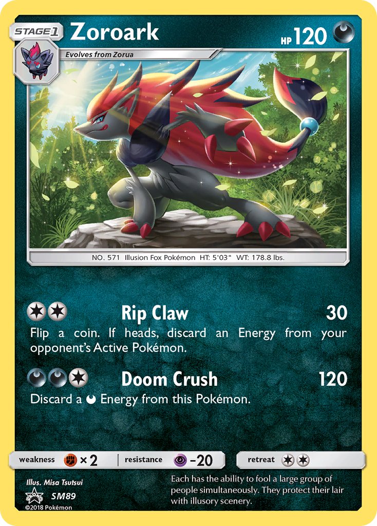 Zoroark (SM89) [Sun & Moon: Black Star Promos] | RetroPlay Games