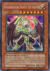 Gladiator Beast Octavius [GLAS-EN000] Secret Rare | RetroPlay Games